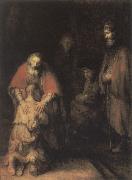 The Return of the Prodigal son Rembrandt